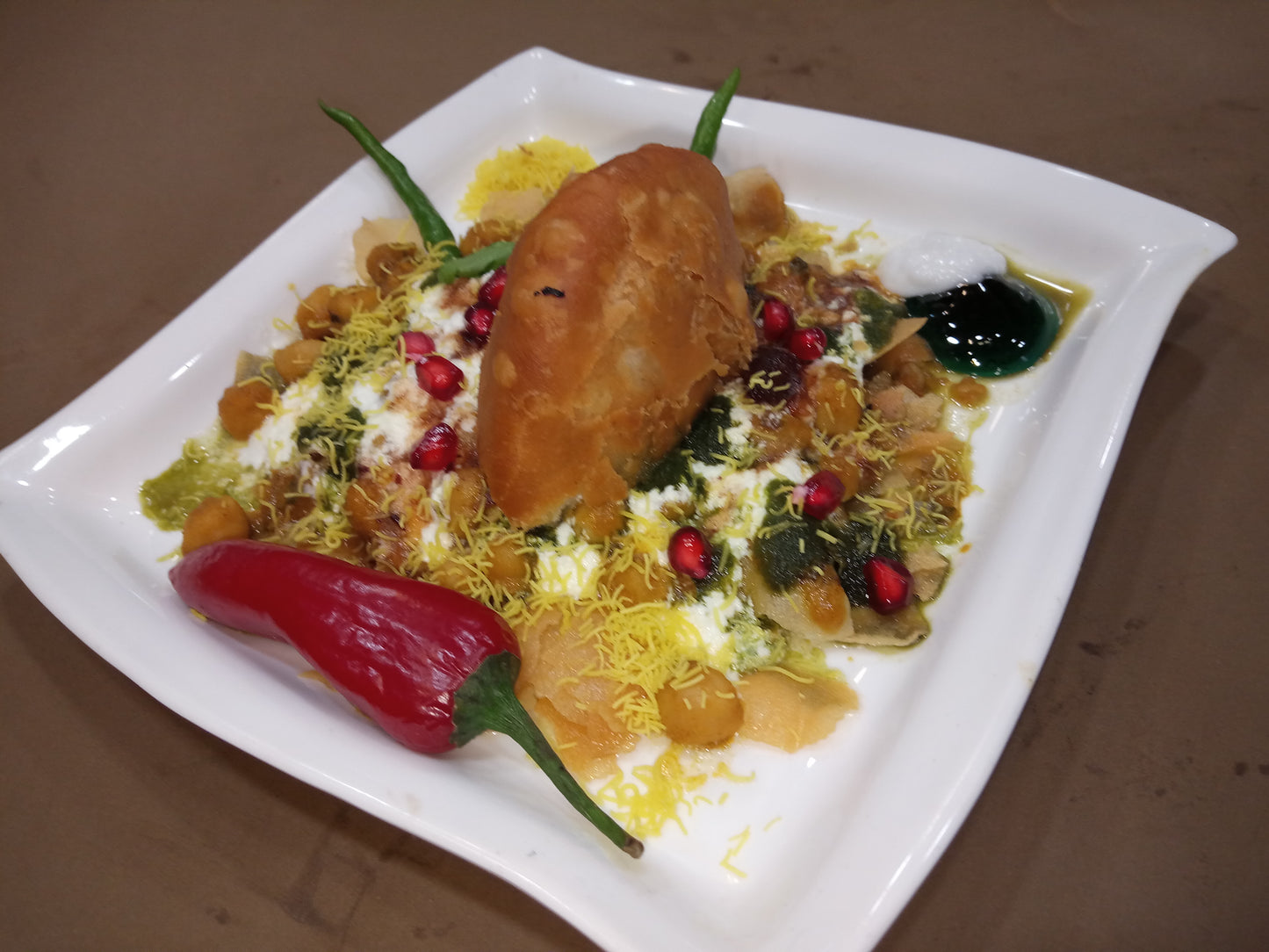 Punjabi Kachori Chaat