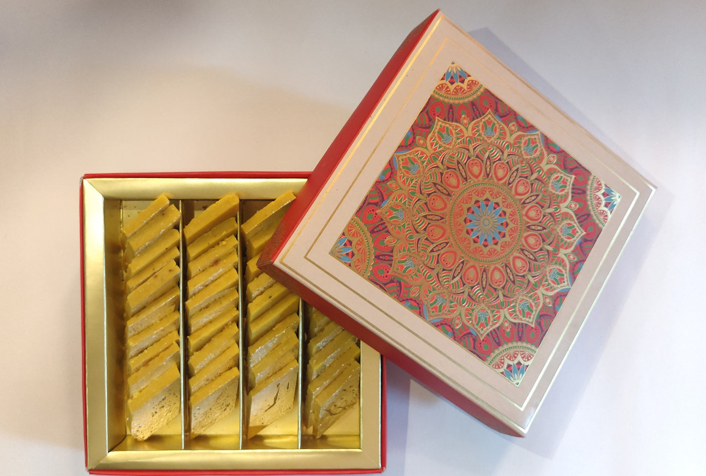 Kesari Kaju katli